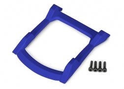 Skid plate, roof (body) (blue)/ 3x12mm CS (4)