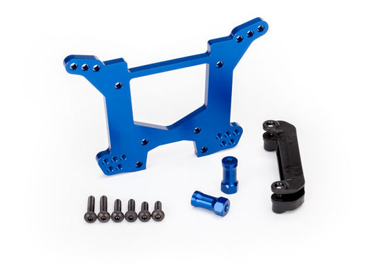 SHOCK TOWER REAR ALUM BLUE