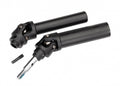 Traxxas Driveshaft assembly, front, extreme heavy duty (1) (left or right) (fully assembled, ready to install)/ screw pin (1)