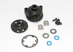 Housing, center differential/ x-ring gaskets (2)/ ring gear gasket/ bushings (2)/ 5x10x0.5 TW (2)/ CCS 2.5x8 (4)