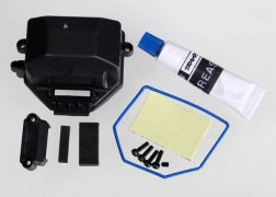 Box, receiver (sealed)/ wire cover/ foam pads, upper & lower/ silicone grease/ 2.5x8 CS (4)/ 3x4 GS (1)