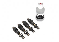 Shocks, GTR hard anodized, PTFE-coated bodies with TiN shafts (fully assembled, without springs) (4)