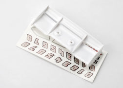 Wing, 1/16 E-Revo® (white)/ decal sheet
