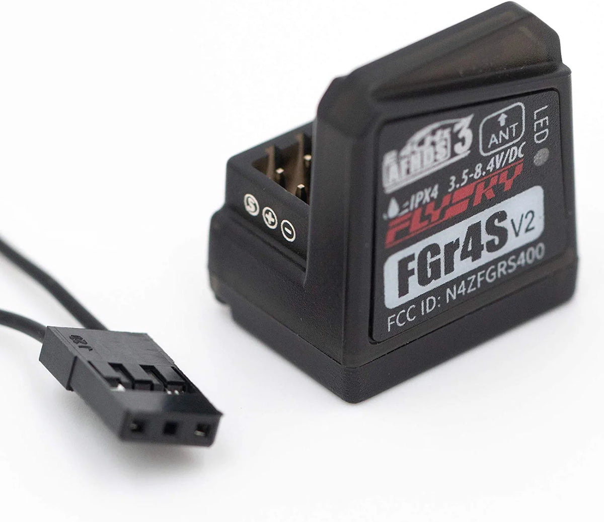 Flysky FGr4S V2 Receiver, 2.4GHz 4CH AFHDS 3