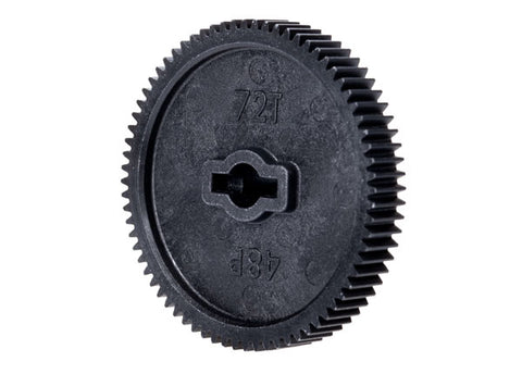 Spur gear, 72 tooth (48 pitch)