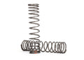 Spring, shock, 139mm (natural finish) (GTR) (progressive, 0.937 rate, orange stripe) (2)