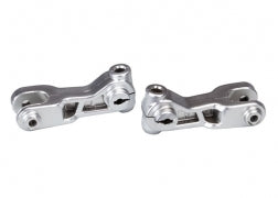 Sway bar arms, front (satin-plated)