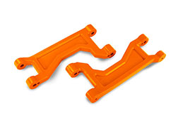 Suspension arms, upper, orange (left or right, front or rear) (2)