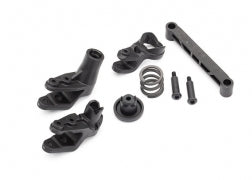Traxxas Steering bellcranks/ bellcrank support/ servo saver/ servo saver spring/ draglink