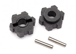 Wheel hubs, hex (2)/ 2.5x14 pins (2)