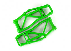 Suspension arms, lower, green (left and right, front or rear) (2) (for use with #8995 WideMaxx® suspension kit)