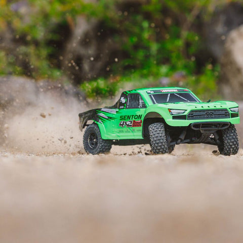 Arrma 1/10 SENTON 4X2 BOOST MEGA 550 Brushed Short Course Truck RTR with Battery & Charger