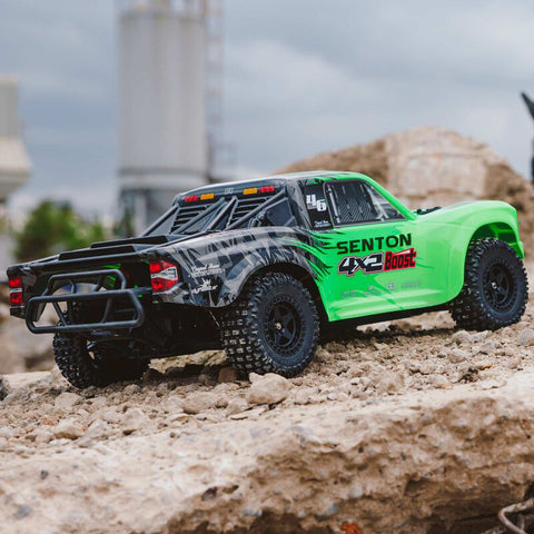 Arrma 1/10 SENTON 4X2 BOOST MEGA 550 Brushed Short Course Truck RTR with Battery & Charger