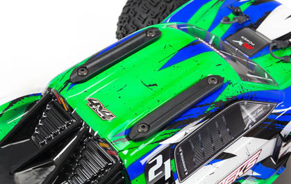 ARRMA 1/10 VORTEKS 4WD 3S BLX Stadium Truck RTR, Purple