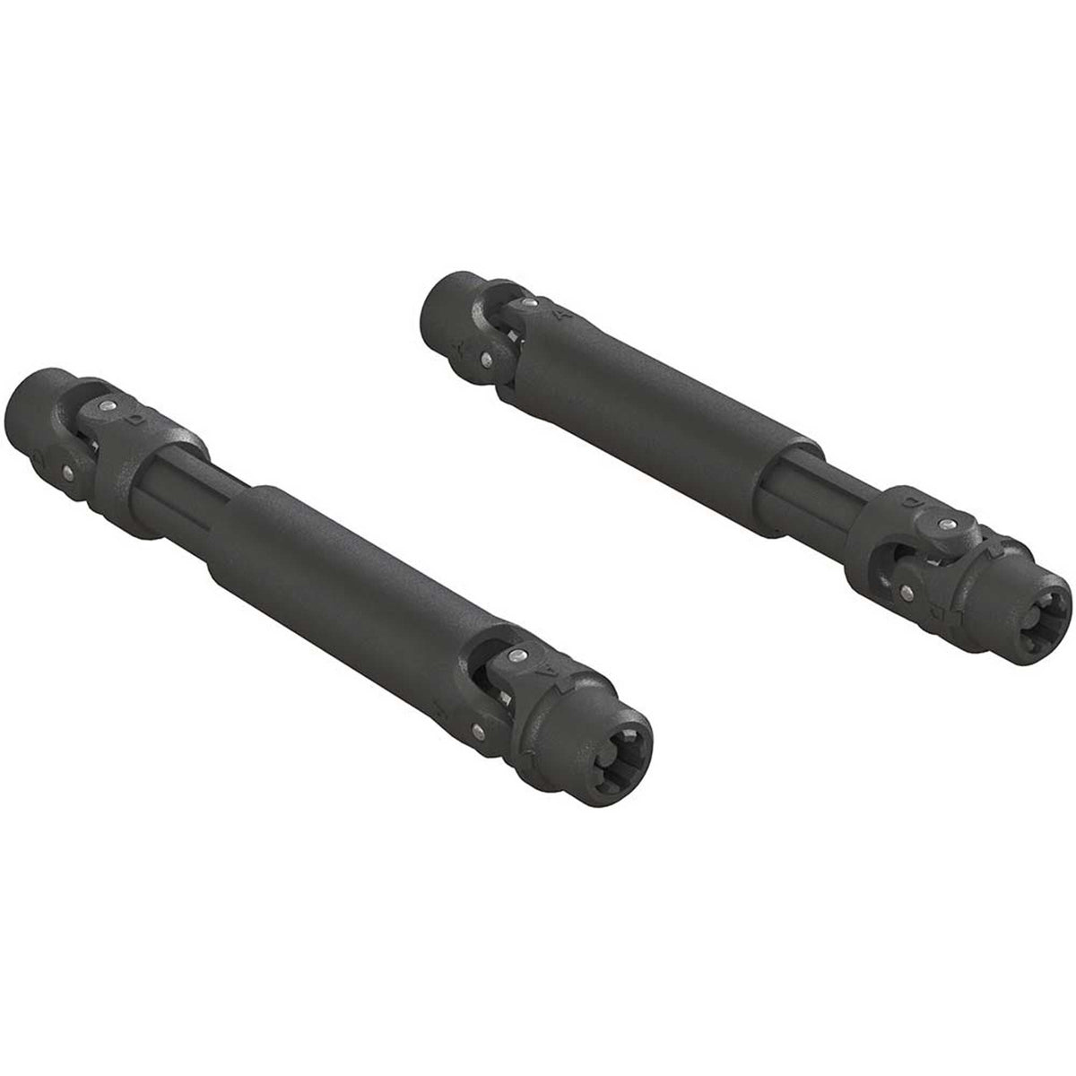 Arrma Composite Front Slider Driveshaft Set: 4x4