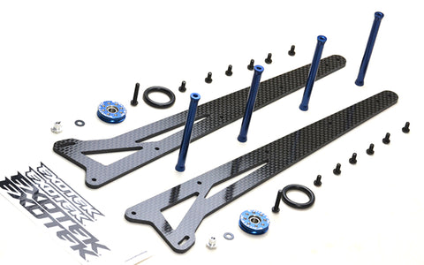SLASH WHEELIE LADDER BAR SET, 2 WHEELS, CF ADJUSTABLE, FOR SLASH 2WD