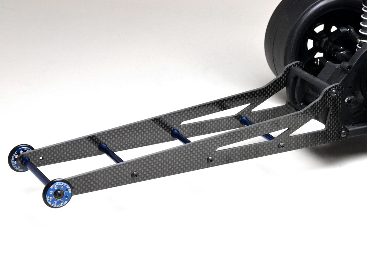 SLASH WHEELIE LADDER BAR SET, 2 WHEELS, CF ADJUSTABLE, FOR SLASH 2WD