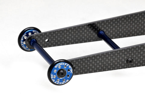 SLASH WHEELIE LADDER BAR SET, 2 WHEELS, CF ADJUSTABLE, FOR SLASH 2WD