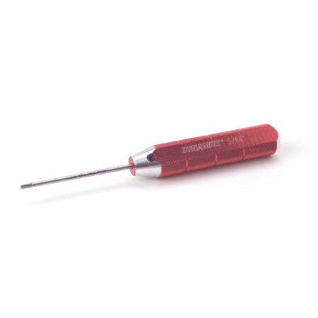 Dynamite Machined Hex Driver, Red: 5/64