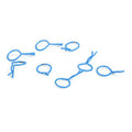 Bent Body Clips (8)