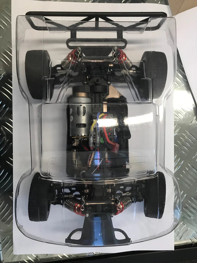 Speed RC truck body (Clear)