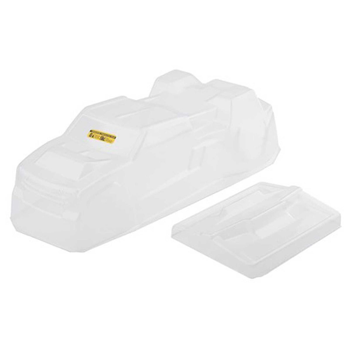 JConcepts Traxxas Rustler VXL F2 Stadium Truck Body w/Spoiler (Clear)