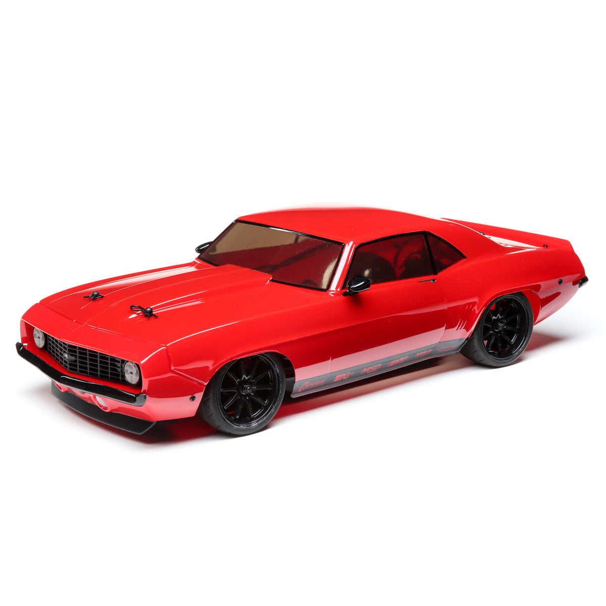 Losi 1/10 1969 Chevy Camaro V100 AWD Brushed RTR, Black