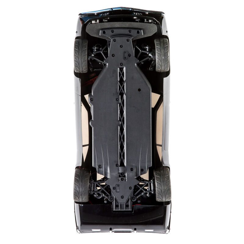 Losi 1/10 1969 Chevy Camaro V100 AWD Brushed RTR, Black