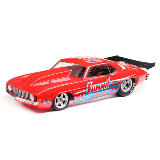 Losi 1/10 '69 Camaro 22S No Prep Drag Car, Brushless 2WD RTR, Summit