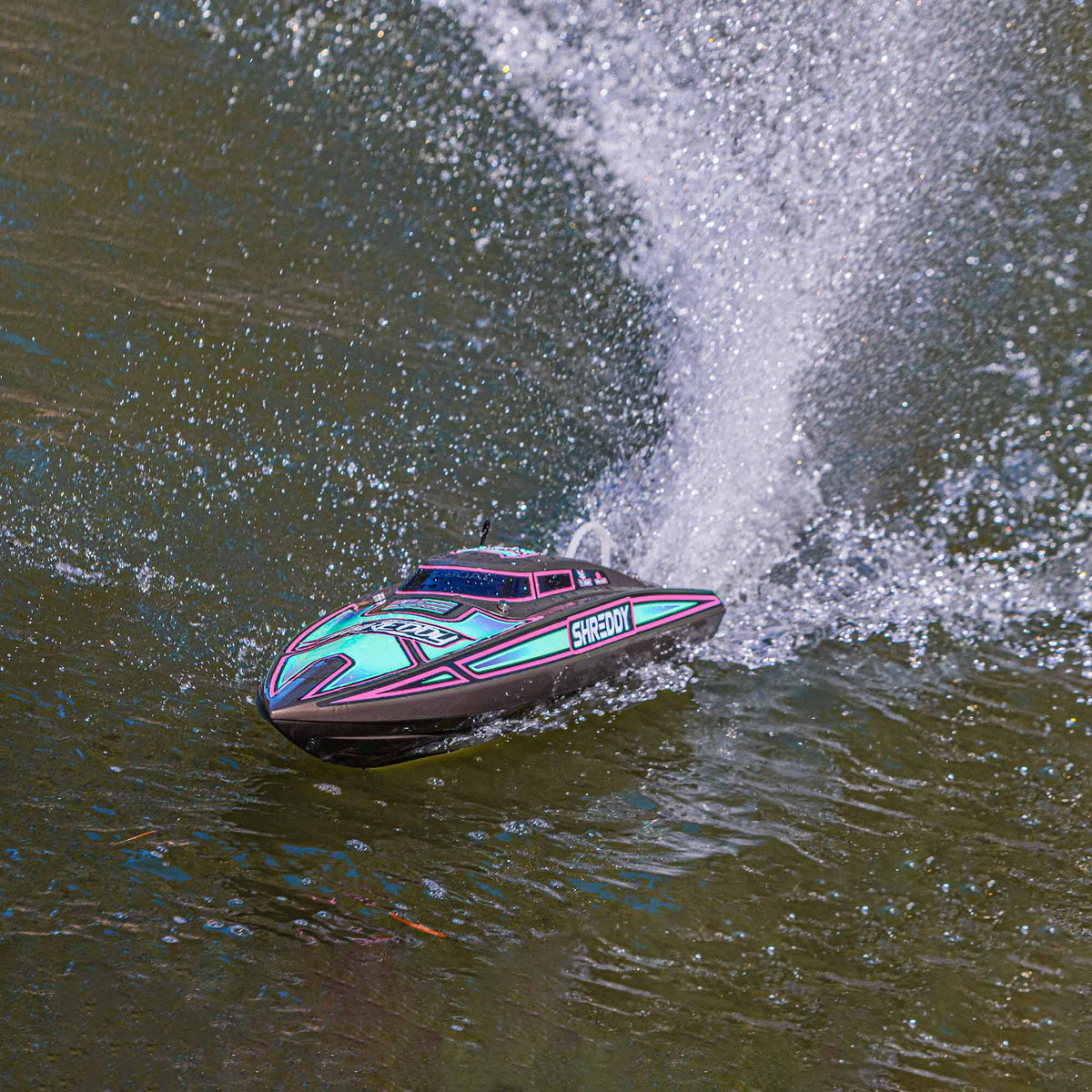 Proboat Recoil 2 26" Self-Righting Brushless Deep-V RTR, Shreddy