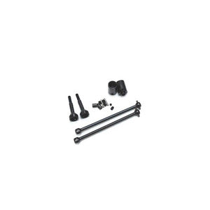 ST Racing concepts Carbon Steel Universal Driveshafts w/ Outdrives, for Traxxas Stampede / Rustler / Monster Jams, 1pr