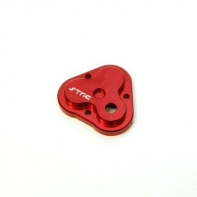 CNC MACHINED ALUMINUM CENTER GEARBOX HOUSING COVER FOR TRX-4 (RED)