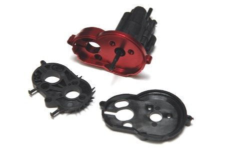 ST Racing Concepts CNC Machined Alum. One Piece Center Motor Mount for Axial SCX10 II (Red)