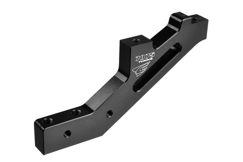 Hard Anodized Front Chassis Brace V2, Swiss Made 7075 T6 for Dementor, Shogun, Kronos, Python - 1pc