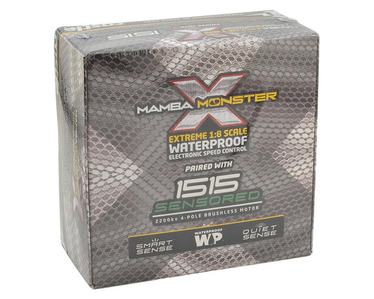 Castle Creations Monster X 1/8 Brushless Combo w/1515 Sensored Motor (2200Kv)