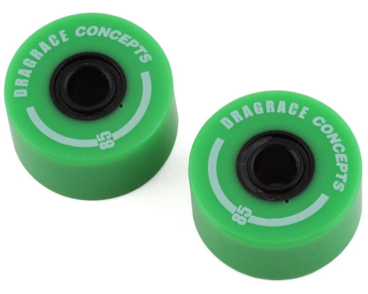 DragRace Concepts Big Wheel Wheelie Bar Wheels (Fluorescent Green) (2)