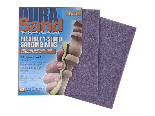 Purple High Flex Sanding Pads, 2pcs, Coarse - 100 Grit