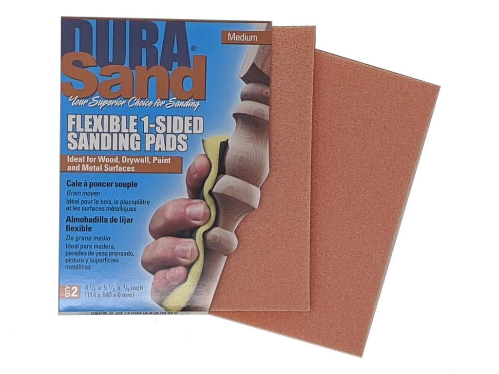 Orange High Flex Sanding Pads, 2pcs, Medium - 180 Grit
