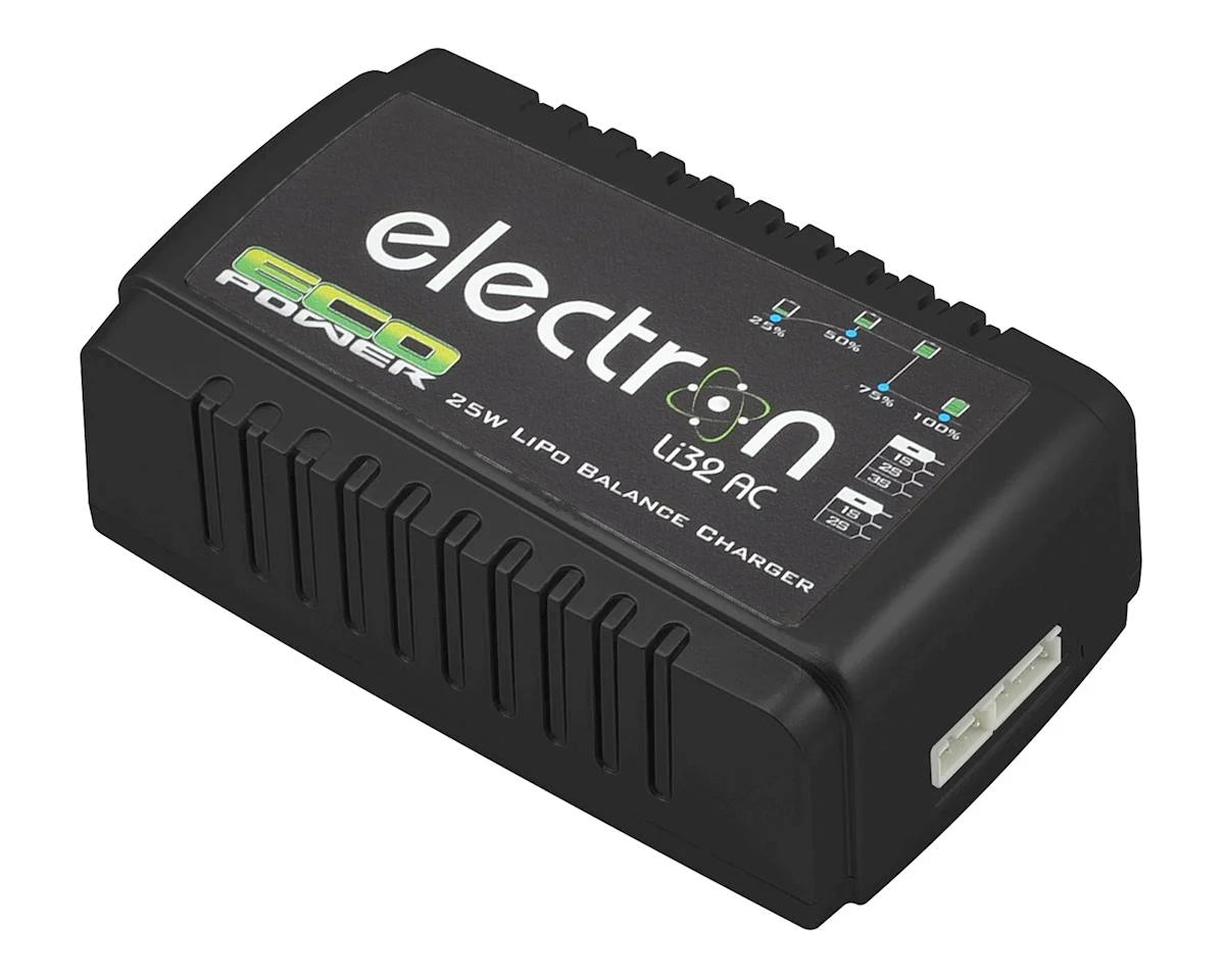 EcoPower "Electron Li32 AC" LiPo Balance Battery Charger (2-3S/2A/25W)