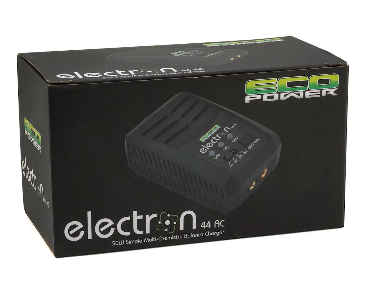 EcoPower "Electron 44 AC" LiHV/LiPo/LiFe Battery Charger (2-4S/4A/50W)