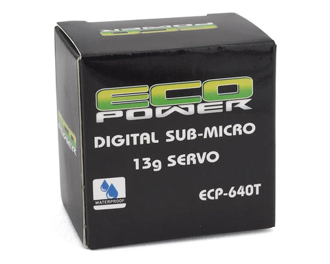 EcoPower 640T 13g Waterproof Metal Gear Digital Sub Micro Servo (TRX-4 & TRX4-M)
