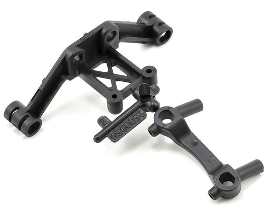 ECX Front/Rear Body Mount Set: 1/10 2WD Ruckus, Torment
