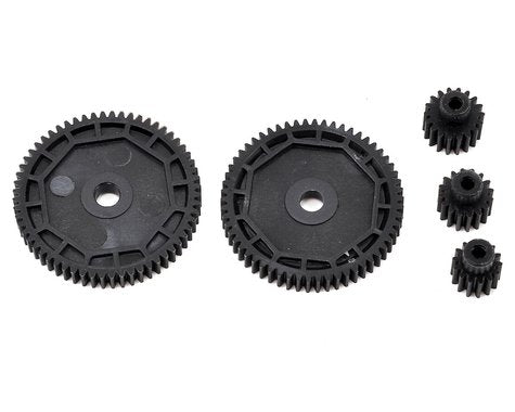 Pinion & Spur Gear Set: 1/18 4WD All