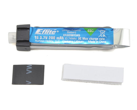 E-flite 1S LiPo Battery 45C (3.7V/200mAh)