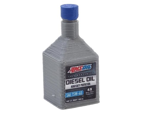 Exclusive RC Amsoil Oil Quart (Diesel Blue)