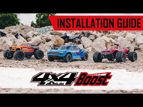 4X4 Transmission Upgrade Set: ARRMA BOOST