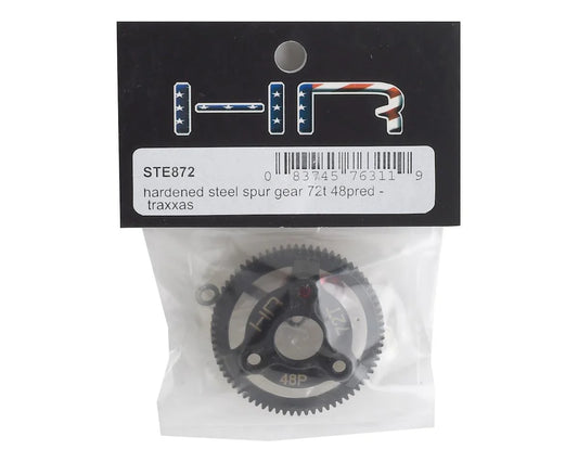 Hot Racing Traxxas 48P Hardened Steel Spur Gear (72T)
