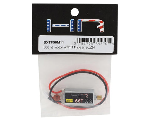 Hot Racing Axial SCX24 050 High Torque Motor w/Pinion (66T)