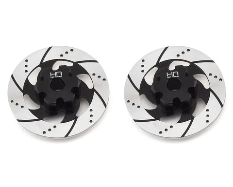 Hot Racing Unlimited Desert Racer Aluminum Hub Hex w/Brake Disc (2)