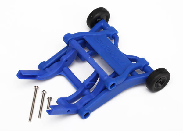 Wheelie bar, assembled (green) (fits Slash, Bandit, Rustler, Stampede series)